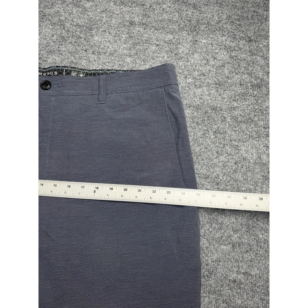 7 Diamonds Intertidal Performance Shorts Mens 40 Gray Golf Tech 10